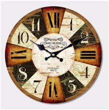 Load image into Gallery viewer, Deluxe "Arna Royal Clock Collection"  Rustic Retro Wall Clock
