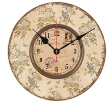 Load image into Gallery viewer, Deluxe "Arna Royal Clock Collection"  Handcrafted Retro Wooden Wall Clock
