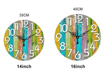Load image into Gallery viewer, Deluxe "Arna Royal Clock Collection"  Handcrafted Retro Wall Clock
