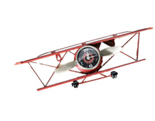 Load image into Gallery viewer, Deluxe "Arna Royal Clock Collection"  Unique Handcrafted Retro Aircraft Wall Clock
