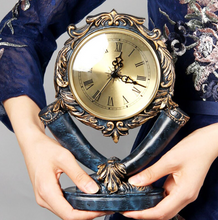 Load image into Gallery viewer, Deluxe "Arna Royal Clock Collection"  Vintage Antique European Table Clock
