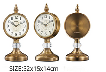 Load image into Gallery viewer, "Arna Royal Victorian Collection"  Vintage Unique High Quality Copper Table Clock
