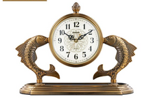 Load image into Gallery viewer, "Arna Royal Victorian Collection"  Vintage Unique High Quality Copper Table Clock
