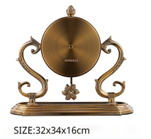 Load image into Gallery viewer, "Arna Royal Victorian Collection"  Vintage Unique High Quality Copper Table Clock
