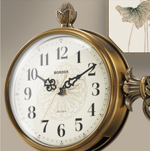 Load image into Gallery viewer, "Arna Royal Victorian Collection"  Vintage Unique High Quality Copper Table Clock
