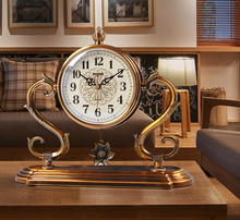 Load image into Gallery viewer, "Arna Royal Victorian Collection"  Vintage Unique High Quality Copper Table Clock
