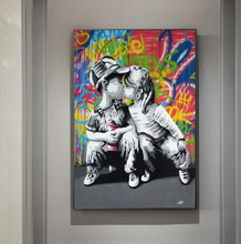Load image into Gallery viewer, Arna's Luxury Painting Collection - Graffiti Canvas Painting - 2 Styles

