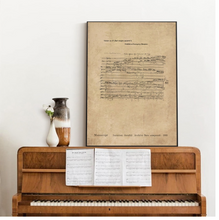 Load image into Gallery viewer, Arna's Luxury Painting Collection - Classical Musical Notes Canvas Painting - Many Styles
