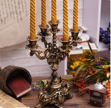 Load image into Gallery viewer, "Arna Royal Victorian Collection"  Vintage Unique Candelabra High Quality

