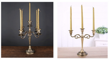 Load image into Gallery viewer, "Arna Royal Victorian Collection"  Vintage European Unique Candelabra Bronze High Quality 5 Arm

