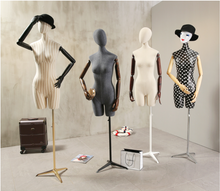 Load image into Gallery viewer, "Arna Royal Gown Collection" Luxury Female Platform Mannequin Cosmetology Window Display Model
