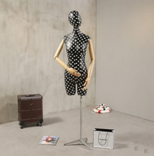 Load image into Gallery viewer, "Arna Royal Gown Collection" Luxury Female Platform Mannequin Cosmetology Window Display Model

