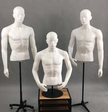 Load image into Gallery viewer, "Arna Royal Gown Collection" Luxury Male ABS Platform Mannequin Cosmetology Window Display Model
