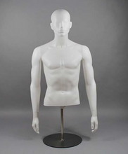Load image into Gallery viewer, "Arna Royal Gown Collection" Luxury Male ABS Platform Mannequin Cosmetology Window Display Model
