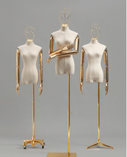 Load image into Gallery viewer, "Arna Royal Gown Collection" Luxury Female Mannequin Cosmetology Window Display Model
