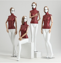 Load image into Gallery viewer, "Arna Royal Gown Collection" Luxury Female White Mannequin Cosmetology Window Display Model
