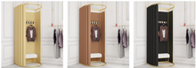 Load image into Gallery viewer, Arna Royal Gown Collection" Luxury Mobile Floor Stand Fitting/Changing Room Curtain Track
