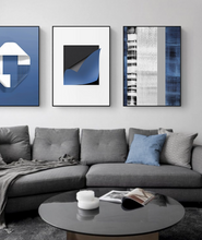 Load image into Gallery viewer, Arna's Luxury Painting Collection - Nordic Abstract Geometry Print Canvas Painting
