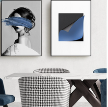 Load image into Gallery viewer, Arna's Luxury Painting Collection - Nordic Abstract Geometry Print Canvas Painting
