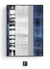 Load image into Gallery viewer, Arna's Luxury Painting Collection - Nordic Abstract Geometry Print Canvas Painting
