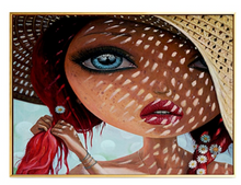 Load image into Gallery viewer, Arna's Luxury Painting Collection - Modern Chic Stylish Print Canvas Painting
