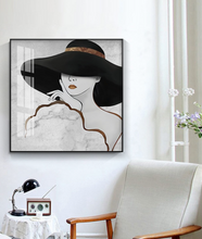 Load image into Gallery viewer, Arna's Luxury Painting Collection - Nordic Stylish Lady Painting
