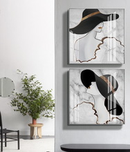 Load image into Gallery viewer, Arna's Luxury Painting Collection - Nordic Stylish Lady Painting
