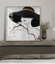 Load image into Gallery viewer, Arna's Luxury Painting Collection - Nordic Stylish Lady Painting
