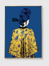 Load image into Gallery viewer, Arna's Luxury Painting Collection - Nordic Retro Woman Hat Painting
