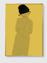 Load image into Gallery viewer, Arna's Luxury Painting Collection - Nordic Retro Woman Hat Painting
