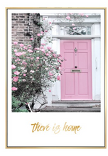 Load image into Gallery viewer, Arna's Luxury Painting Collection - Nordic Wall Art Pink/Green/Gold Painting
