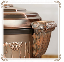 Load image into Gallery viewer, "Arna Royal Vintage Collection"  Luxury Pedal Golden Range 6L Trash Rubbish Bin
