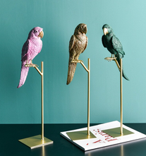 Load image into Gallery viewer, "Arna Lisa" Luxury Natures Finest Collection - Beautiful Birds - Parrot Sculptures
