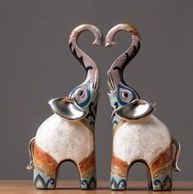 Load image into Gallery viewer, "Arna Lisa" Luxury Natures Finest Collection - Resin Elephants Sculptures
