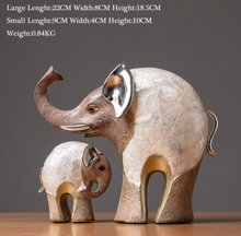 Load image into Gallery viewer, "Arna Lisa" Luxury Natures Finest Collection - Resin Elephants Sculptures
