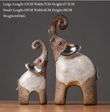 Load image into Gallery viewer, "Arna Lisa" Luxury Natures Finest Collection - Resin Elephants Sculptures
