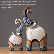 Load image into Gallery viewer, "Arna Lisa" Luxury Natures Finest Collection - Resin Elephants Sculptures

