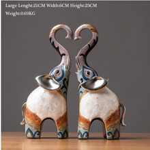 Load image into Gallery viewer, "Arna Lisa" Luxury Natures Finest Collection - Resin Elephants Sculptures
