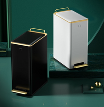 Load image into Gallery viewer, "Arna Royal Vintage Collection"  Luxury Golden Range 7L Trash Rubbish Bin - Home or Business
