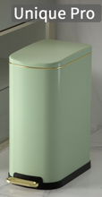 Load image into Gallery viewer, "Arna Royal Vintage Collection"  Luxury Golden Range 10L Trash Rubbish Bin - Home or Business
