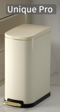 Load image into Gallery viewer, "Arna Royal Vintage Collection"  Luxury Golden Range 10L Trash Rubbish Bin - Home or Business
