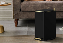 Load image into Gallery viewer, "Arna Royal Vintage Collection"  Luxury Golden Range 10L Trash Rubbish Bin - Home or Business
