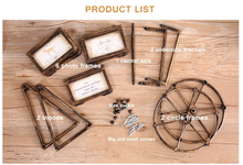 Load image into Gallery viewer, "Arna Lisa" Luxury Victorian Collection - Classical Retro Ferris Wheel Photo Frames

