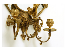 Load image into Gallery viewer, "Arna Lisa" Luxury Vintage Finest Collection - Golden Mirror and Candle Stick Holder
