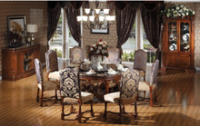 Load image into Gallery viewer, "Arna Royal Victorian Collection" Luxury Plus Furniture - Exquisite Dining Table &amp; Chairs x8
