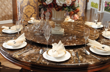 Load image into Gallery viewer, "Arna Royal Victorian Collection" Luxury Plus Furniture - Exquisite Dining Table &amp; Chairs x8
