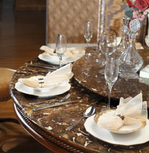 Load image into Gallery viewer, "Arna Royal Victorian Collection" Luxury Plus Furniture - Exquisite Dining Table &amp; Chairs x8
