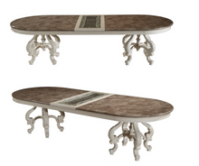 Load image into Gallery viewer, "Arna Royal Victorian Collection" Luxury Plus Furniture - Exquisite Marble 2.4m Dining Table &amp; 8 Chairs
