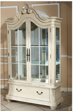 Load image into Gallery viewer, "Arna Royal Victorian Collection" Luxury Plus Furniture - Exquisite Elegant White China Antique Wine Cabinet
