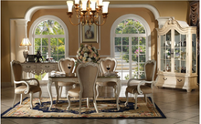 Load image into Gallery viewer, "Arna Royal Victorian Collection" Luxury Plus Furniture - Exquisite Rectangular Dining Table and Chairs
